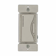 Load image into Gallery viewer, Eaton Wiring Devices Aspire 9534WS Smart Dimmer, 120 V, 600 W, Halogen, Incandescent Lamp, 3-Way, White
