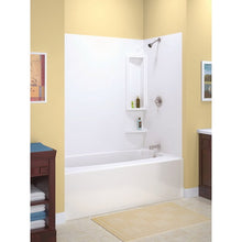 Load image into Gallery viewer, Peerless 39984 Bathtub Wall Set, 49 to 60 in W, 60.8 in H, Adhesive Installation, White
