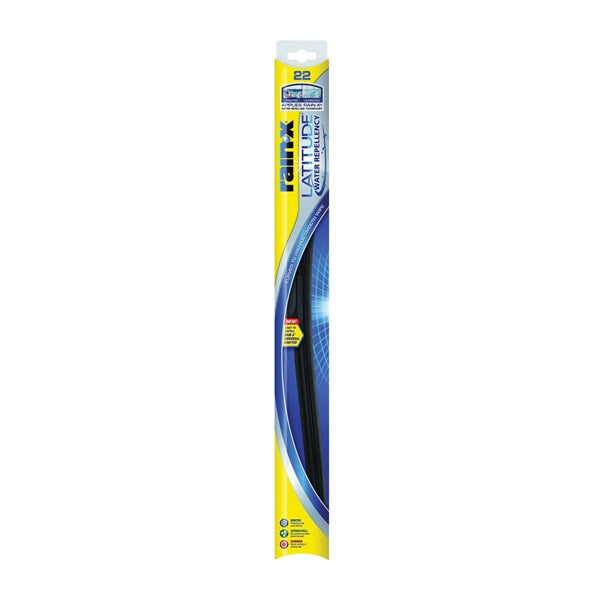 Rain-X Latitude 5079279-2/5079279 Winter Wiper Blade, 22 in, Curved Blade, Rubber