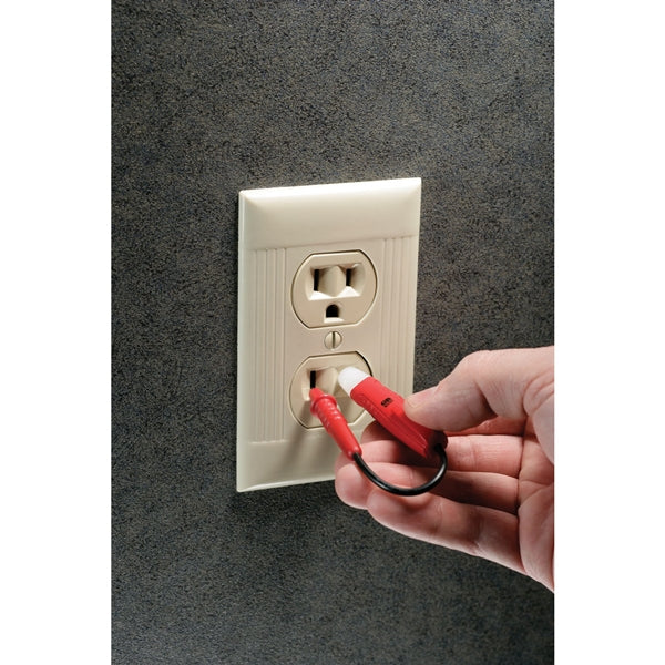 GB GET-3100 Circuit Tester, 80 to 250 VAC/VDC, Neondicator Display, Functions: Voltage, Red