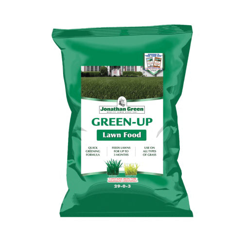Jonathan Green Green-Up 11989 Lawn Fertilizer, 45 lb Bag, Granular, 29-0-3 N-P-K Ratio
