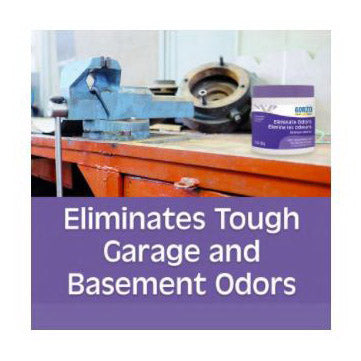 Gonzo 4123D Odor Absorbing Gel, 14 oz Jar, Lavender, White, 400 sq-ft Coverage Area, 90 days-Day Freshness