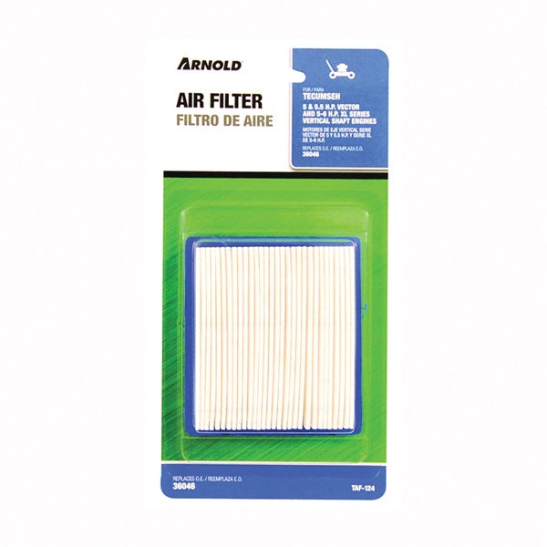 ARNOLD TAF-124 Replacement Air Filter, Paper Filter Media