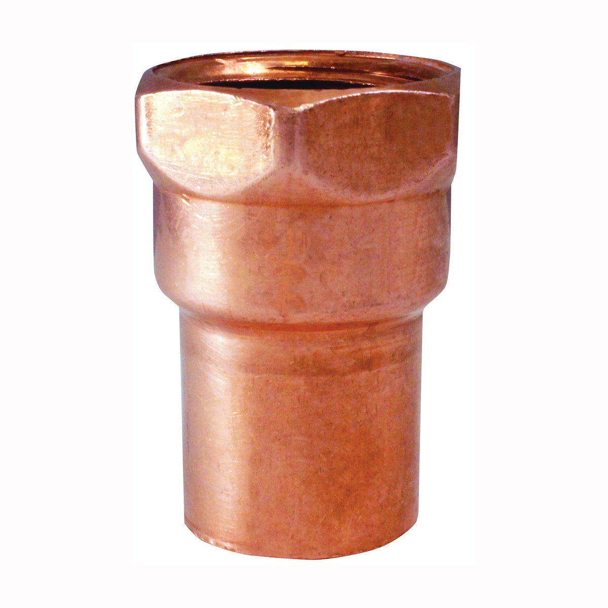 EPC 103 Series 30180 Pipe Adapter, 1-1/2 in, Sweat x FNPT, Copper