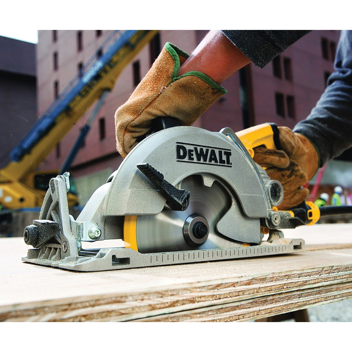 DeWALT DWS535 Circular Saw, 15 A, 7-1/4 in Dia Blade, 5/8 in Arbor, 53 deg Bevel