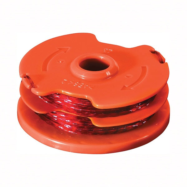 WORX WA0007 Trimmer Spool, 0.065 in Dia, 16 ft L, Synthetic Co-Polymer Nylon Resin, Red