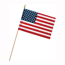 Load image into Gallery viewer, Valley Forge USE8D USA Stick Flag Display, Polycotton
