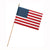 Valley Forge USE8D USA Stick Flag Display, Polycotton