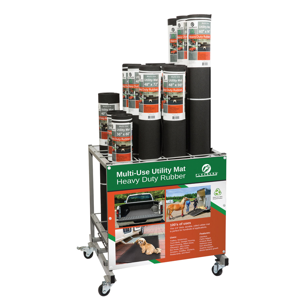 QRRI KMDISPLAYRACK Display Rack