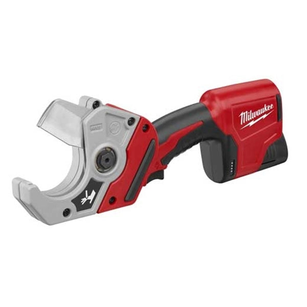 Milwaukee 2470-21 Plastic Pipe Shear Kit, Battery Included, 12 V, 1.5 Ah, 2 in Cutting Capacity, Switch Control
