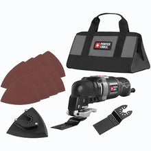 Load image into Gallery viewer, PORTER-CABLE PCE606K Oscillating Multi-Tool Kit, 3 A, 10,000 to 22,000 opm, 2.8 deg Oscillating
