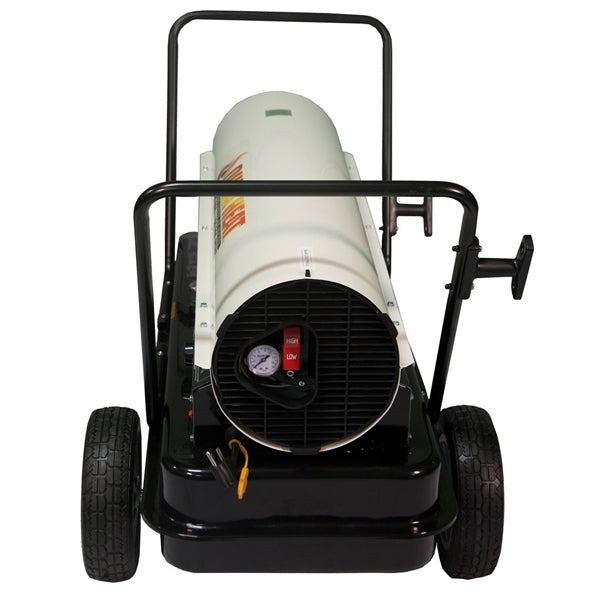 Dura Heat DFA180CV Kero Forced Air Heater, 13 gal Fuel Tank, Kerosene, 140000/180000 Btu, White