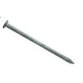 ORGILL BULK NAILS 0053132 Common Nail, 6D, 2 in L, Steel, Brite, Flat Head, Round Shank, 50 lb