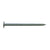 ORGILL BULK NAILS 0069072 Roofing Nail, Hand Driven, 1-1/4 in L, 11 Gauge, Steel, Galvanized, Flat Head, Round Shank