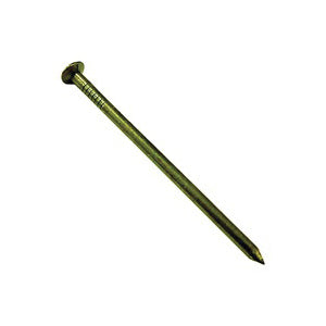 ProFIT 0065192 Sinker Nail, 16D, 3-1/4 in L, Cement-Coated, Countersunk Head, Round Shank, 50 lb