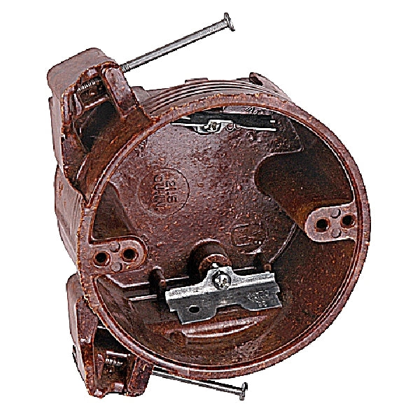 Carlon BH525A-UPC Ceiling Box, 4 in W, 4 in D, 3 in H, 1 -Gang, PVC, Blue