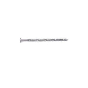 National Nail 00004152 Siding Nail, 8d, 2-1/2 in L, Steel, Galvanized, Flat Head, Round, Spiral Shank, 50 lb