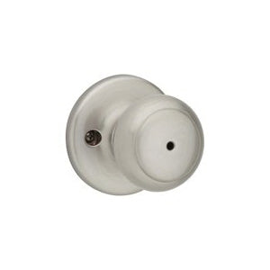 Kwikset 300CV 15 RCAL RCS Privacy Door Knob, Satin Nickel