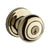 Kwikset Signature Series 740J3SMTCP Keyed Entry Knob, Metal, Polished Brass