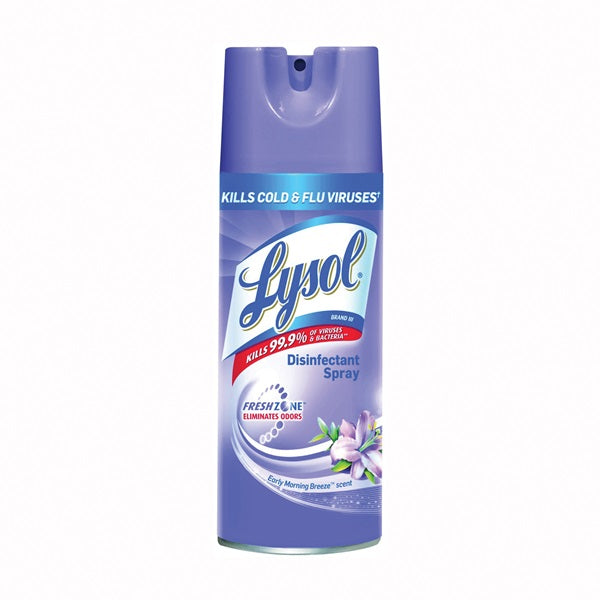 Lysol 1920080833 Disinfectant Cleaner, 12.5 oz, Gas, Early Morning Breeze, Clear