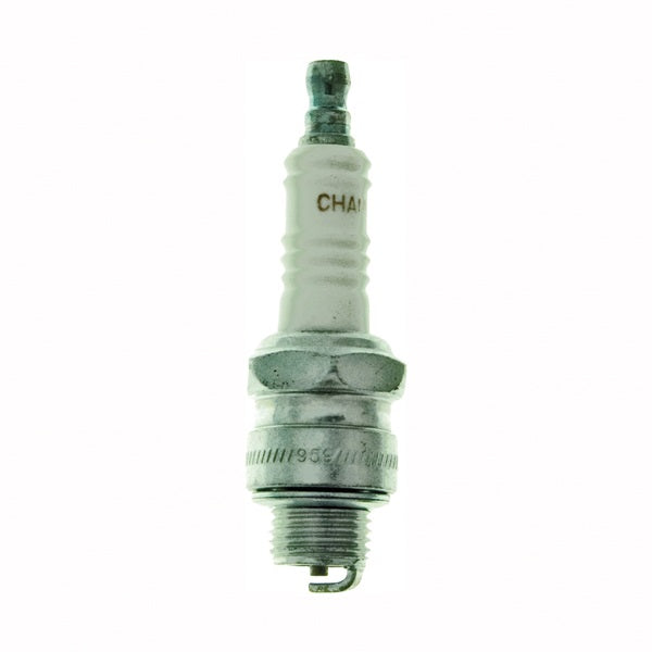Champion J8C Spark Plug, 0.027 to 0.033 in Fill Gap, 0.551 in Thread, 0.813 in Hex, Copper, For: Small Engines