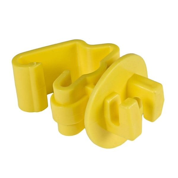 Zareba Fi-Shock ITY-FS Snug-Fitting T-Post Insulator, Yellow