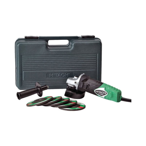 Metabo HPT G12SR4M Angle Grinder, 6.2 A, 5/8-11 Spindle, 4-1/2 in Dia Wheel, 10,000 rpm Speed