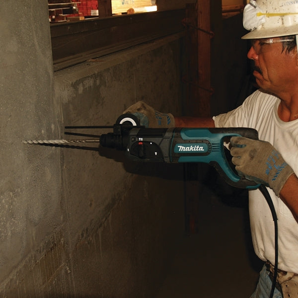Makita HR2475 Rotary Hammer, 7 A, SDS-Plus Chuck, 1 in Chuck, 0 to 4500 bpm, 2 ft-lb Impact Energy