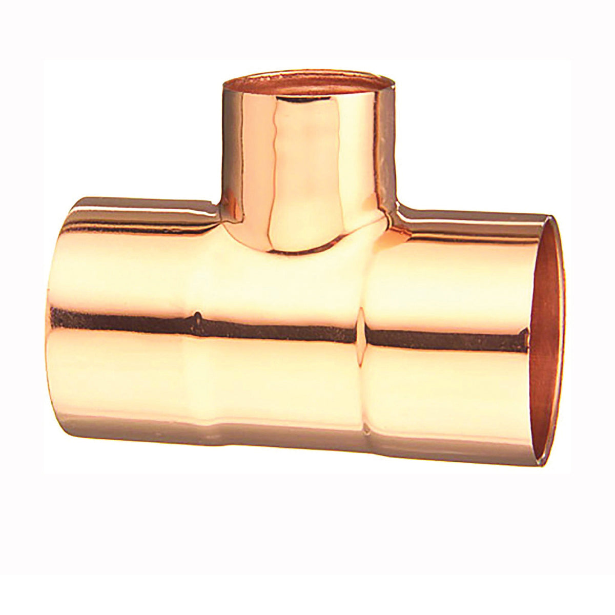 EPC 111R Series 32918 Reducing Pipe Tee, 1-1/2 x 1-1/2 x 3/4 in, Sweat, Copper