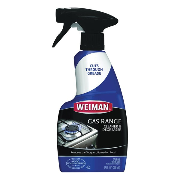 Weiman 79 Gas Range Cleaner, 12 oz, Liquid, Citrus, Clear
