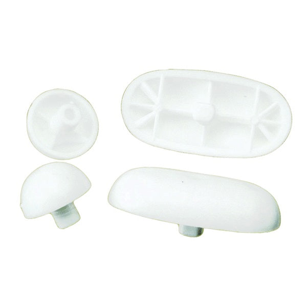 Plumb Pak PP836-41 Seat Bumper Set, Plastic