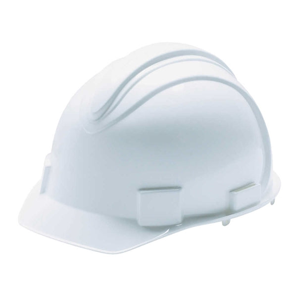 JACKSON SAFETY 3013362 Hard Hat, 11 x 9-1/2 x 8-1/2 in, 4-Point Suspension, HDPE Shell, White, Class: C, E, G