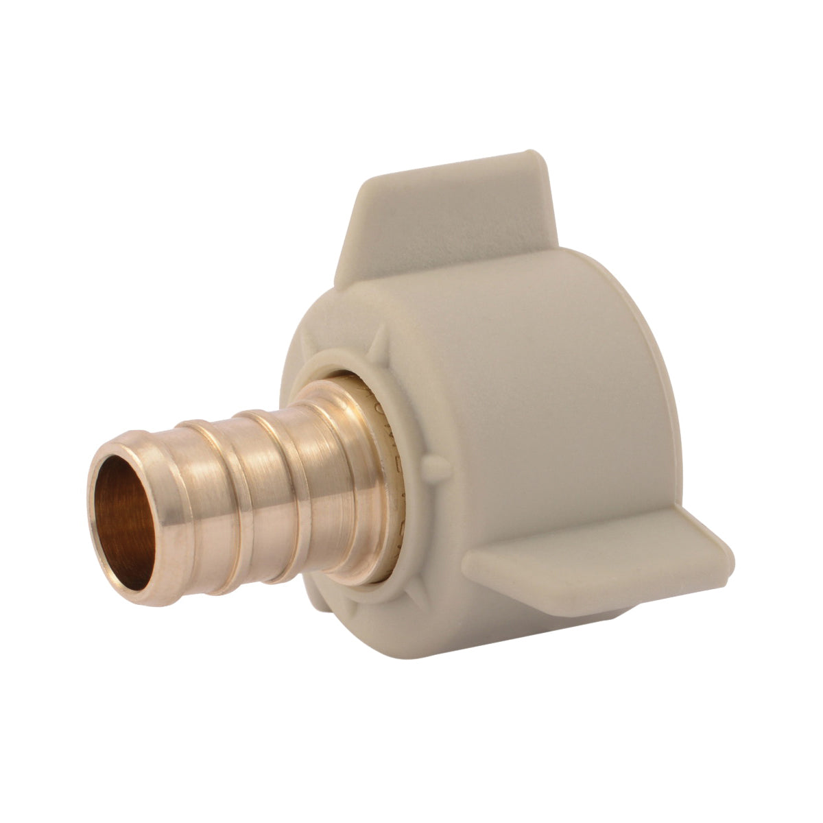SharkBite UC526LFA Hose to Pipe Adapter, 1/2 in, PEX Barb x FNPT, DZR Brass, 200 psi Pressure