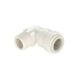 WATTS 3519-1008/P-630 Pipe Elbow, 1/2 in, 90 deg Angle, Plastic, Off-White, 100 psi Pressure
