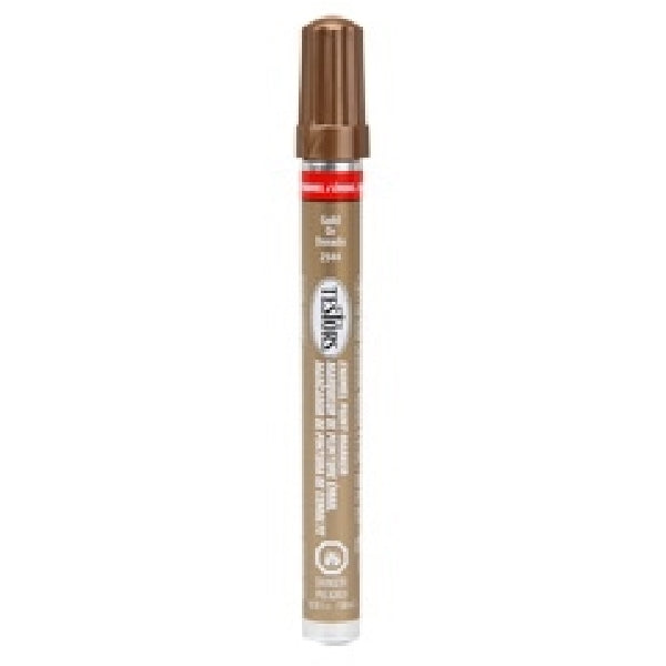 TESTORS 2544C Enamel Marker, Gold, 0.33 fl-oz