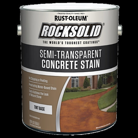 RUST-OLEUM 239418 Semi-Transparent Concrete Stain, Liquid, 1 gal