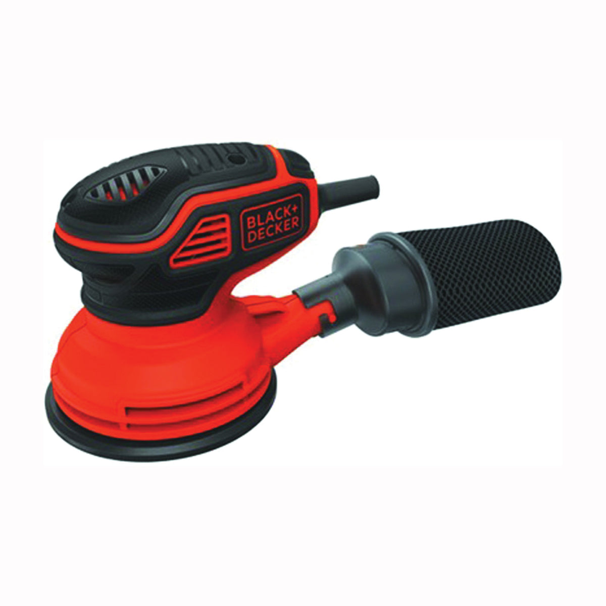 Black+Decker BDERO600 Random Orbit Sander, 2.6 A, 5 in Pad/Disc, Includes: (1) Sheet Sandpaper, (1) Dust Bag