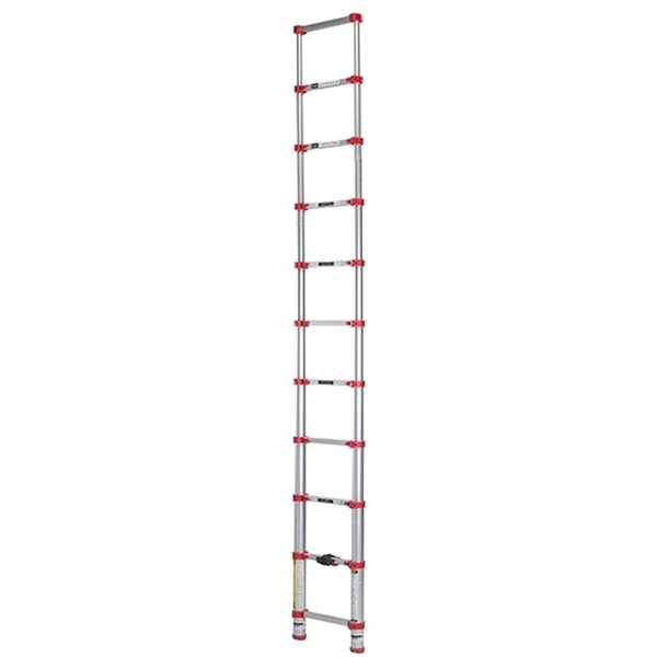 XTEND+CLIMB Home Series 760P Telescoping Ladder, 14-1/2 ft Max Reach H, 11-Step, 250 lb, 1-1/2 in D Step, Aluminum
