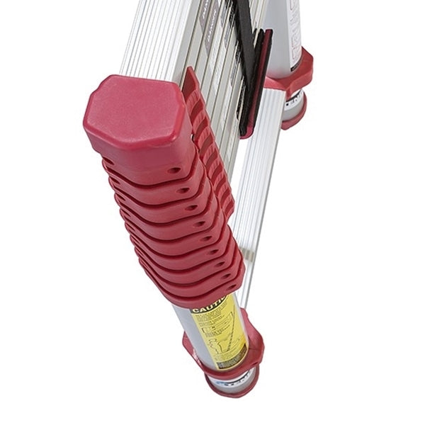 XTEND+CLIMB Home Series 760P Telescoping Ladder, 14-1/2 ft Max Reach H, 11-Step, 250 lb, 1-1/2 in D Step, Aluminum