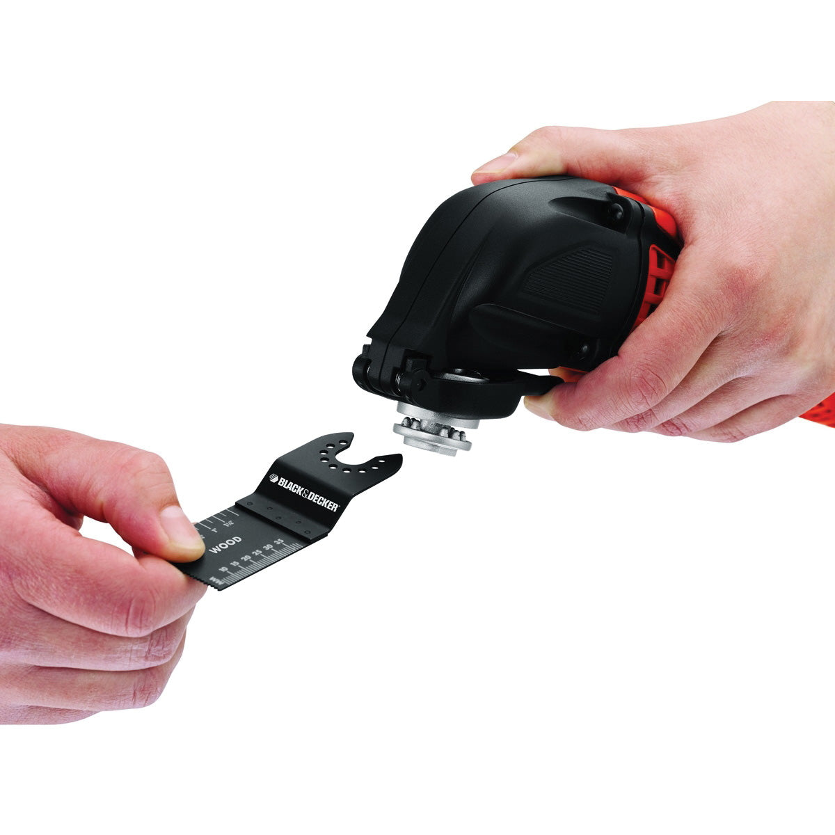 Black+Decker BD200MTB Oscillating Multi-Tool, 2 A, 10,000 to 20,000 rpm Speed