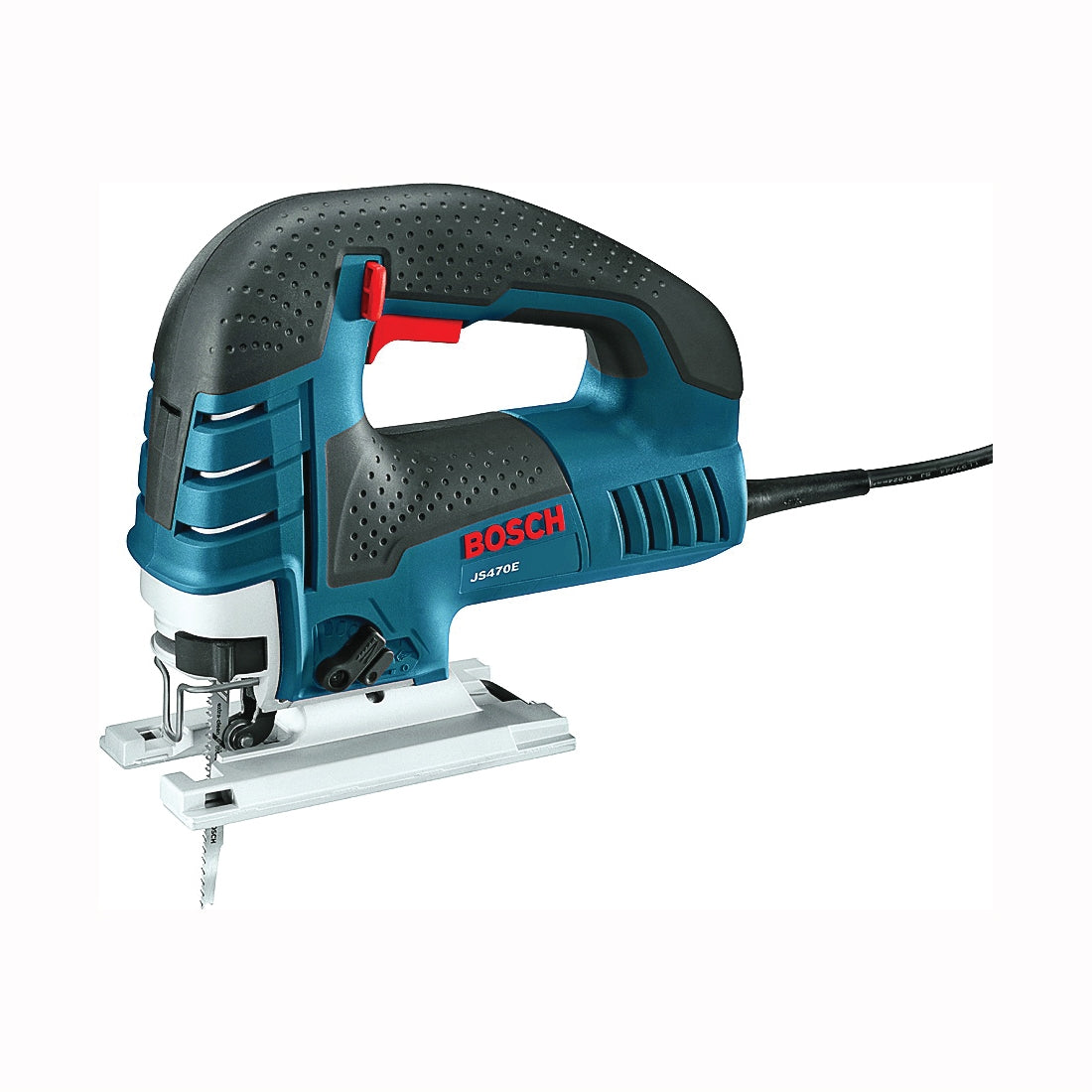 Bosch JS470E Jig Saw, 7 A, 0.87 in Aluminum, 0.37 in Mild Steel, 5.875 in Soft Wood Cutting Capacity, 1 in L Stroke