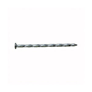 ProFIT 0010178 Deck Nail, 10D, 3 in L, Steel, Hot-Dipped Galvanized, Flat Head, Spiral Shank, 1 lb