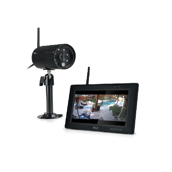 ALC AWS337 Camera and Monitoring System, 90 deg View Angle, 1080 pixel Resolution, microSD Card Storage, Black