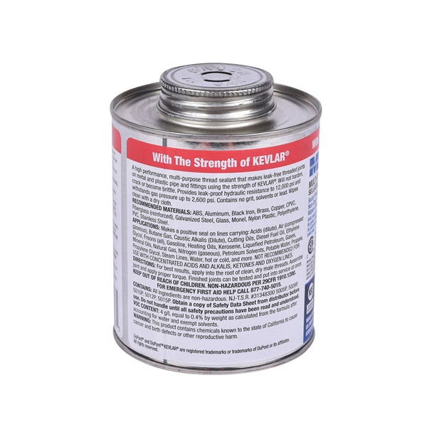 Oatey Megaloc 15808 Thread Sealant, 16 oz Can, Liquid, Paste, Blue