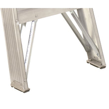 Load image into Gallery viewer, Louisville AS4004 Step Ladder, 4 ft H, Type II Duty Rating, Aluminum, 225 lb
