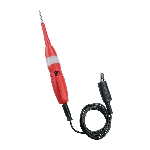GB GAT-3400 Voltage Tester, 6 to 12 VDC, LED Display, Red