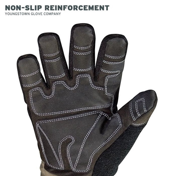 Youngstown Glove 11-3460-60-XXL Extra-Tough Work Gloves, Men's, 2XL, 10 to 10-1/2 in L, Wing Thumb, Gauntlet Cuff