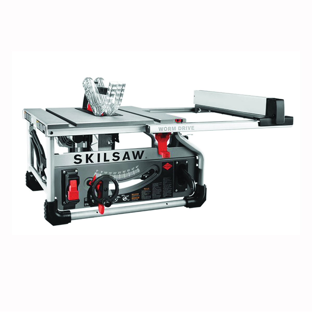 SKILSAW SPT70WT-22 Table Saw, 120 VAC, 15 A, 10 in Dia Blade, 5/8 in Arbor, 25 in Rip Capacity Right