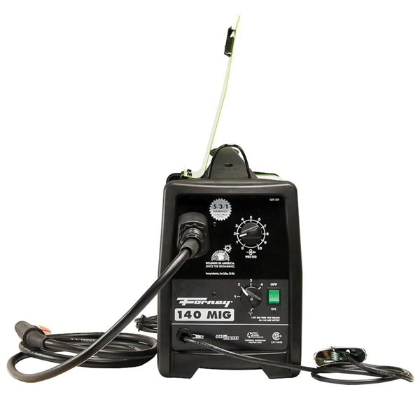 Forney 309 MIG Welder, 120 V Input, 30 to 140 A Input, 115 A, 1-Phase, 20 % Duty Cycle