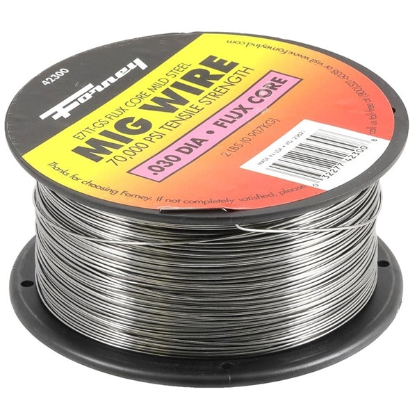 Forney 42300 MIG Welding Wire, 0.03 in Dia, Mild Steel